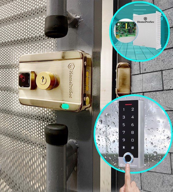 Bộ khóa cổng vân tay ngoài trời HPS- SLPLUS ( TF3P3 )