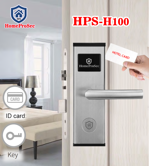 khóa thẻ từ khách sạn hps 100